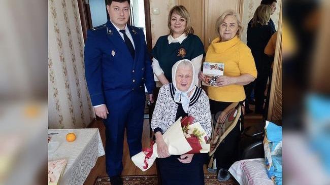 🫡 Поздравили труженицу тыла из Челябинска