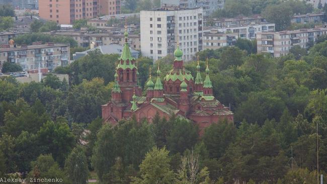 Доброе уро, Челябинск! На фото: Храм Александра Невского
