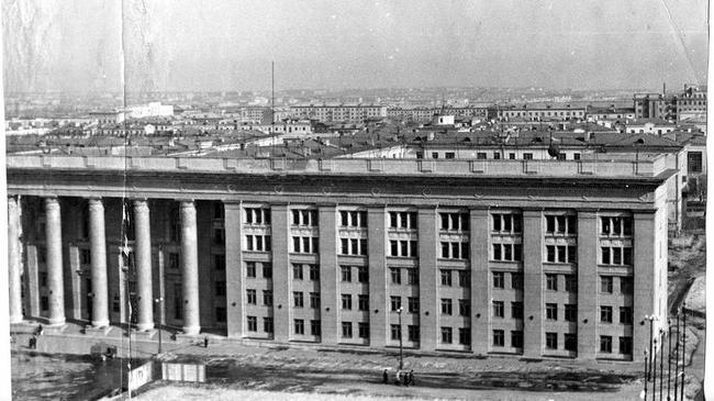 Панорама Челябинска 1967 года