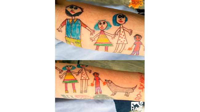 🥰 Самую трогательную татуировку в мире набила мастер из Челябинской области