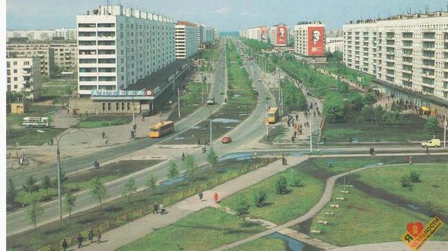 Комсомольский пр. Фото 1982г
