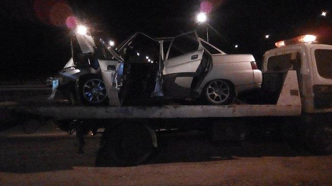 Водитель «десятки» разбился во время ночной поездки на трассе М-5 