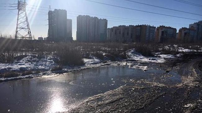 Новый микрорайон Челябинска затопило фекалиями
