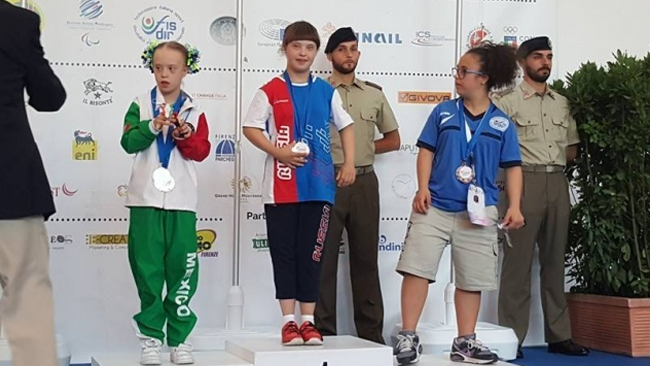 Челябинская гимнастка с синдромом Дауна завоевала пять медалей Олимпиады