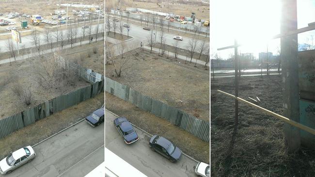 Торговый комплекс «съест» ещё один газон на северо-западе Челябинска 
