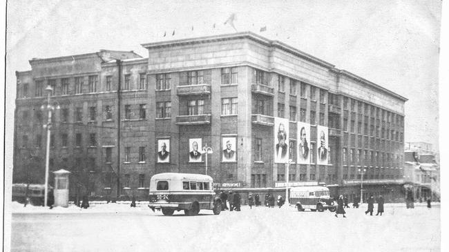 Здание горкома партии в Челябинске, 1957 год