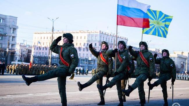 В Челябинске прошла первая репетиция парада Победы
