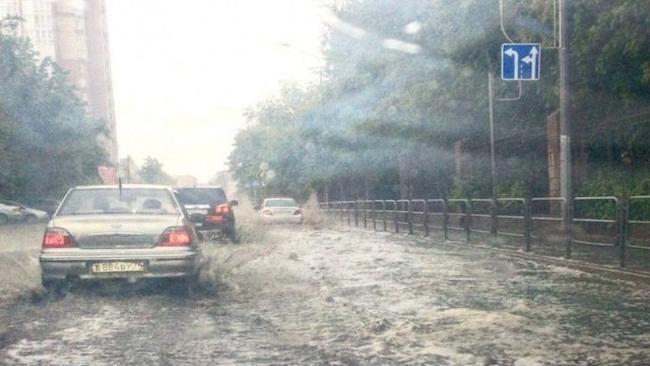 В Челябинске всю неделю дожди. В воскресенье - самый ад.