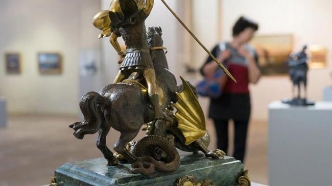 До 17 сентября в Картинной галерее Челябинского музея изобразительных искусств проходит выставка "Коня! Полцарства за коня!". 