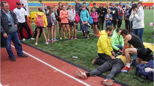 В Магнитогорске на финише забега «Азия-Европа» умер спортсмен