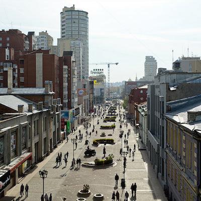 Пешеходная улица Вайнера, Екатеринбург