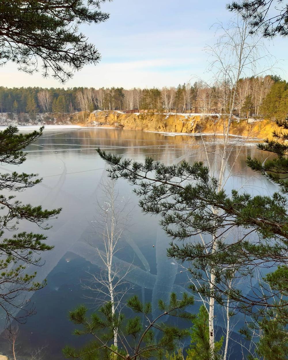 Голубой карьер челябинск фото