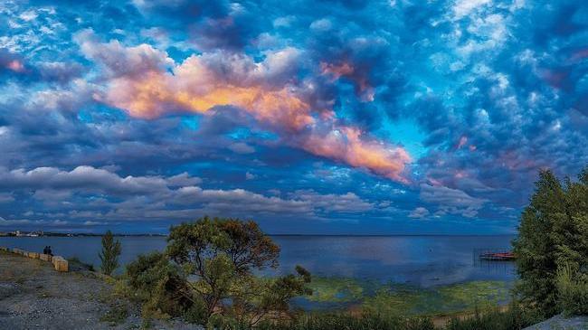 Красивый закат в Челябинске всегда поднимает настроение! 👍