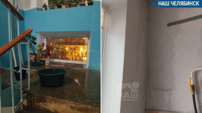 💦 В Челябинске некоторые дома топит из-за таяния снега