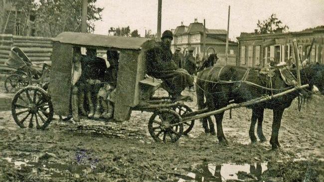 🐴 Челябинский дилижанс, популярный транспорт начала 20-го века 