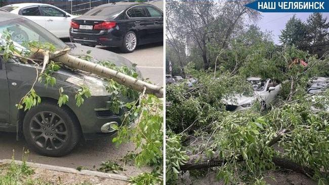 💡 Ураган оставил без света половину Челябинской области