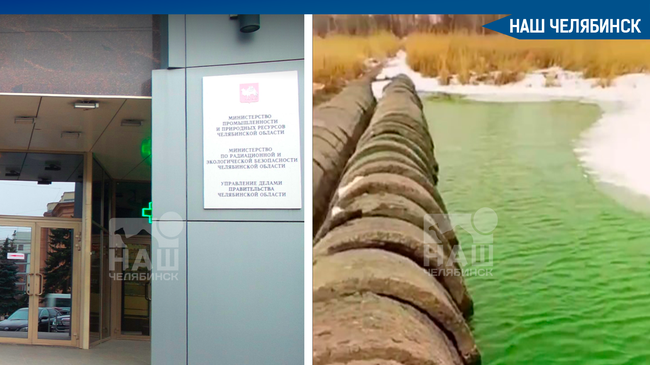 ‼ В Минэкологии официально прокомментировали информацию по зеленой воде в Смолино.