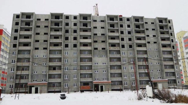 Челябинская область вышла в лидеры РФ по объему незавершенного жилья‍