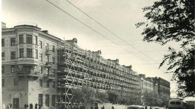 📸 Окончание строительства дома №49 по ул. Спартака 1953 год