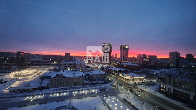 😍 Потрясающий сегодня был рассвет в Челябинске.