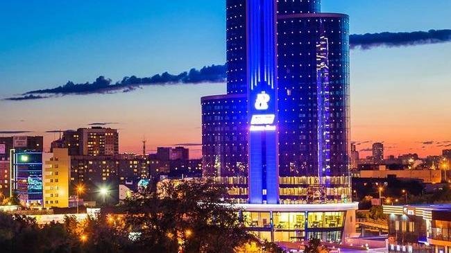 Вечерний закатный Челябинск 🌆