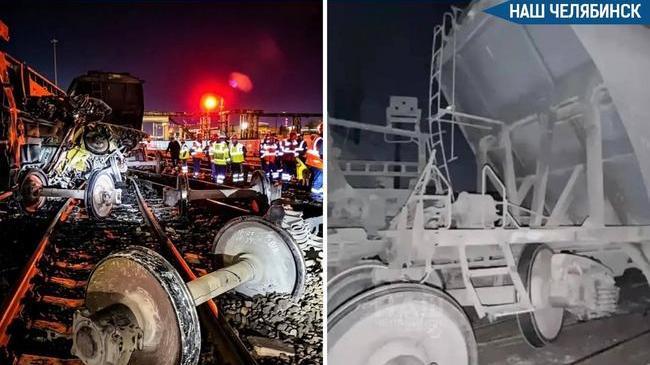 🚃 В Челябинске с рельсов сошли вагоны с цементом