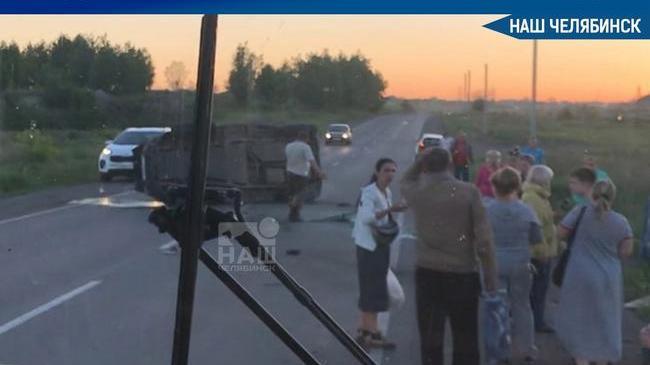 ❗Смертельное ДТП произошло накануне вечером возле заправки в поселке Бажово.
