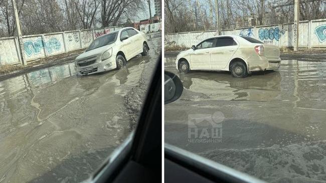 💦 В Челябинске на некоторых улицах уже половодье