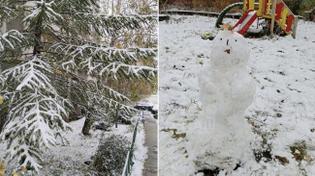 В Челябинске начинает пролетать снег