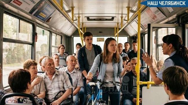 🚲 Водитель автобуса устроила скандал из-за велосипеда в салоне