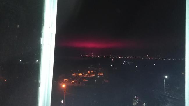 Фиолетово небо над Чурилово