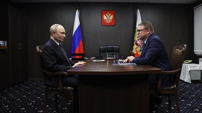 ⚡️Завершая рабочую поездку в Уральский федеральный округ, Президент провёл встречу с главой Челябинской области Алексеем Текслером