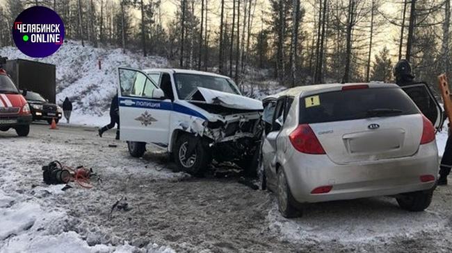 ⛔ В Челябинской области попал в ДТП автобус с детьми.