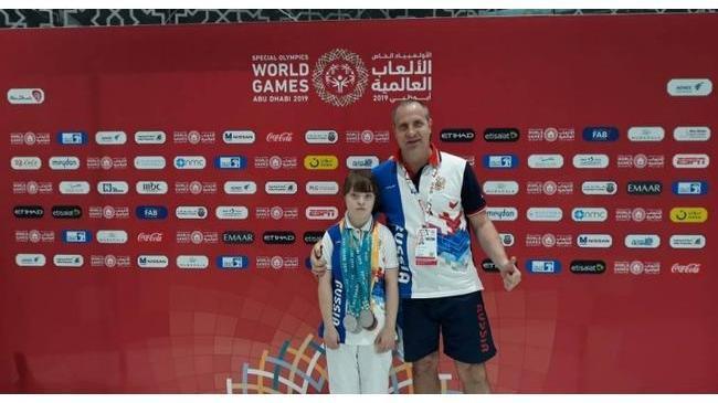 Челябинская гимнастка с синдромом Дауна завоевала пять медалей на Олимпиаде в Абу-Даби