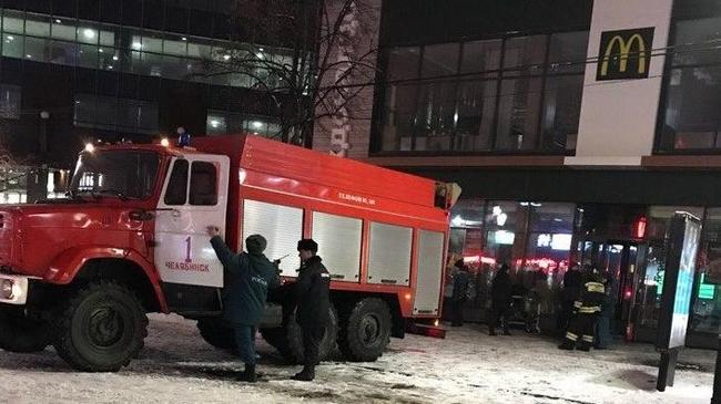 В Челябинске выясняют причины возгорания в ресторане на Кировке