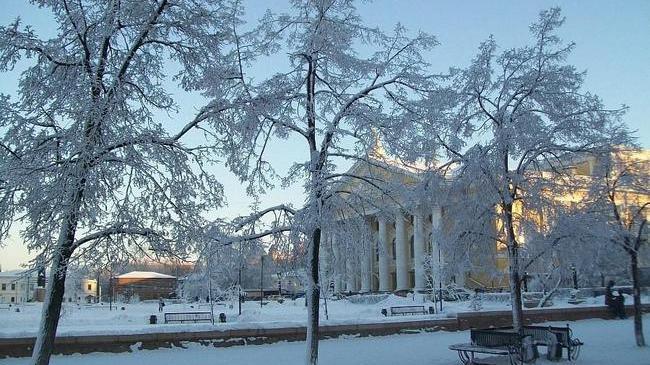 Все-таки зимним утром в Челябинске обалденно красиво!😍