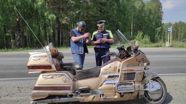 🚔 На Южном Урале продолжается профилактическое мероприятие «Мотоциклист»
