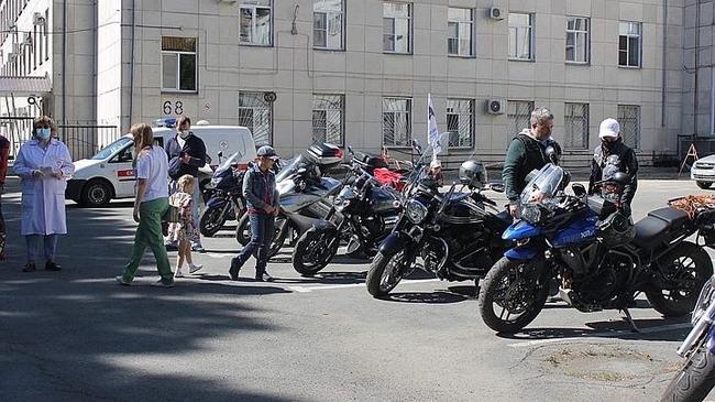 💉 Челябинские мотоциклисты стали донорами крови.
