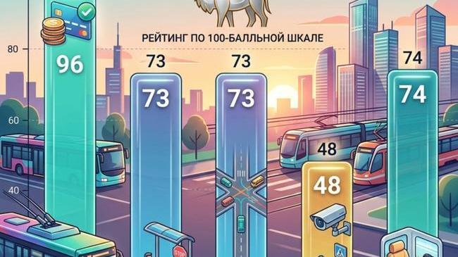 🚌 Челябинск вошёл в топ по качеству транспорта