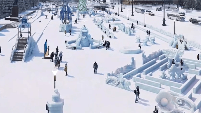 🧊 Стала известна точная дата открытия ледового городка на площади Революции