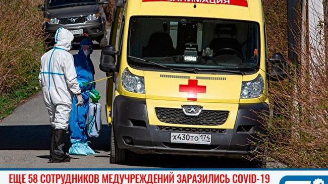😷 В Челябинской области за две недели еще 58 сотрудников медучреждений заразились COVID-19 