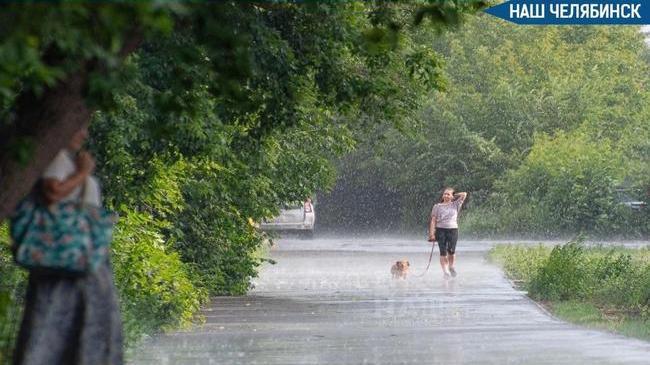 ☔ В Челябинске всю неделю будет идти дождь