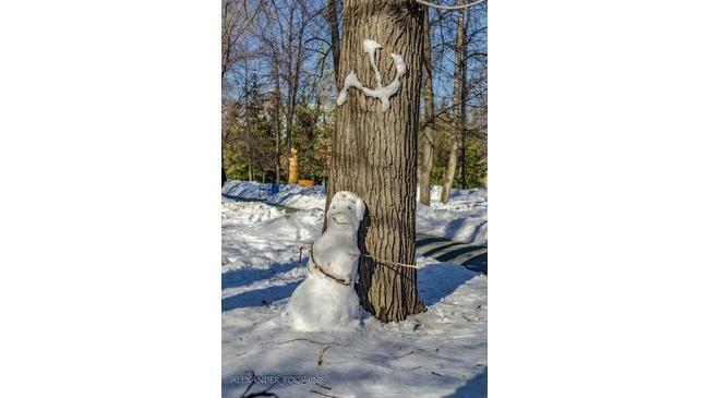 📸 Фотоохота на снеговиков продолжается 😁 , а творчество челябинцев не знает границ 💫🤘🏻