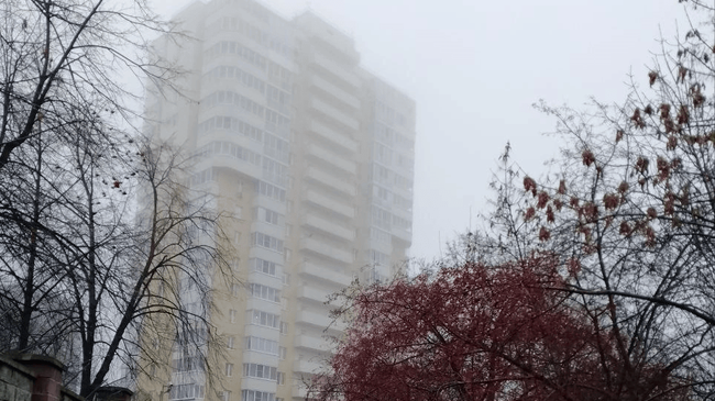 💨 Утренний туман в Челябинске