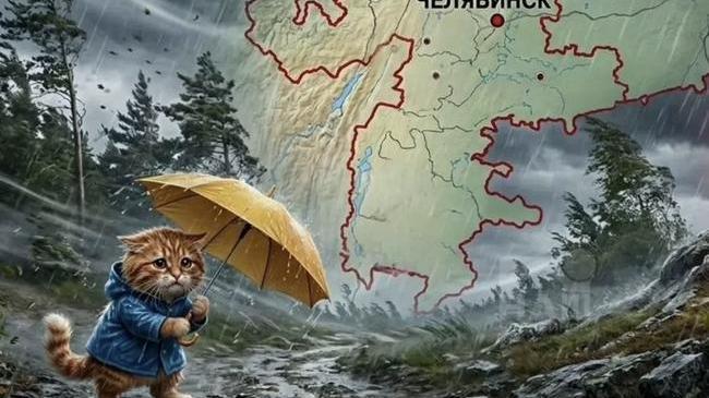 ⚠️ В Челябинской области объявили оранжевый уровень погодной опасности