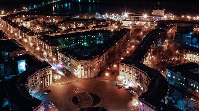 Ночной Магнитогорск 🚁📷🌃