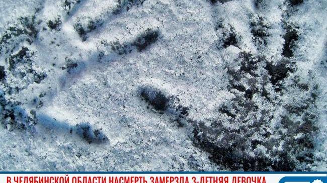 😱🥀 В Челябинской области насмерть замерзла 3-летняя девочка 