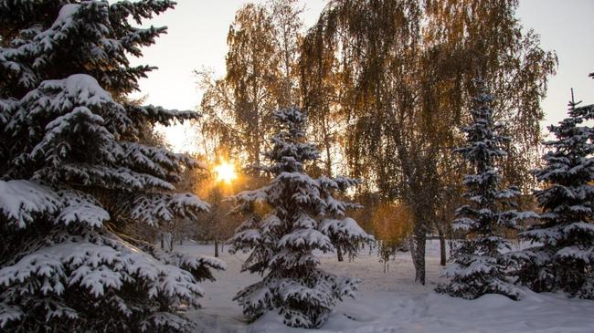 Доброе морозное утро. г. Челябинск. Кто узнал место на фото?