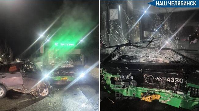 😟 В Челябинске водитель «ВАЗа» погиб в аварии