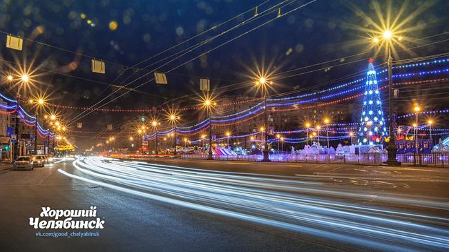 Новогодняя площадь Революции.